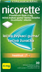 Nicorette Freshfruit Gum 4 mg